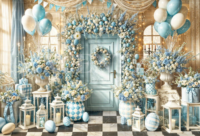 Fundo Fotográfico em Tecido Páscoa / Backdrop 6773