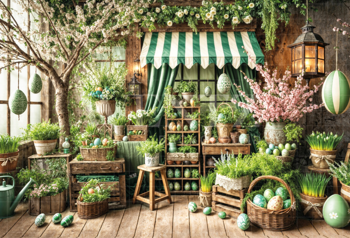 Fundo Fotográfico em Tecido Páscoa / Backdrop 6776