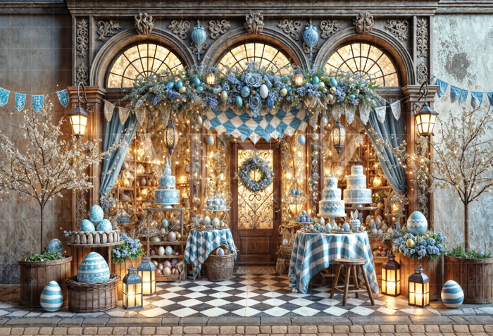 Fundo Fotográfico em Tecido Páscoa / Backdrop 6791