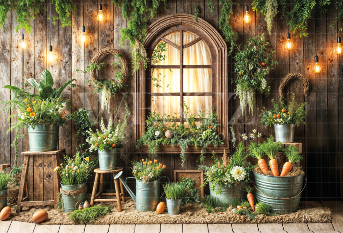 Fundo Fotográfico em Tecido Páscoa / Backdrop 6797