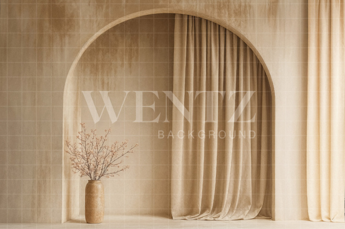 Fundo Fotográfico em Tecido Cenário de Primavera / Backdrop 7848