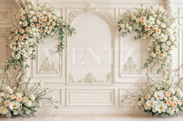 Fundo Fotográfico em Tecido Cenário de Primavera / Backdrop 7860