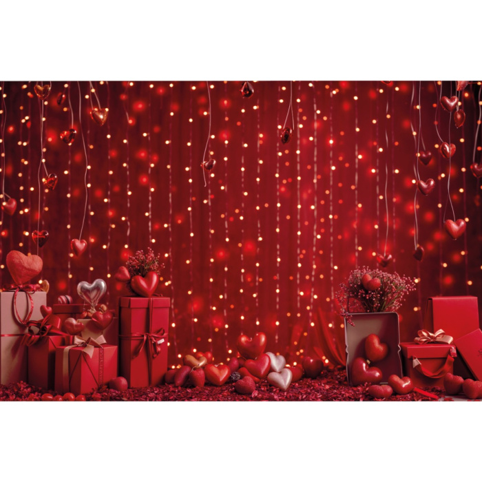 Fundo Fotográfico em Tecido Dia dos Namorados / Backdrop 6023