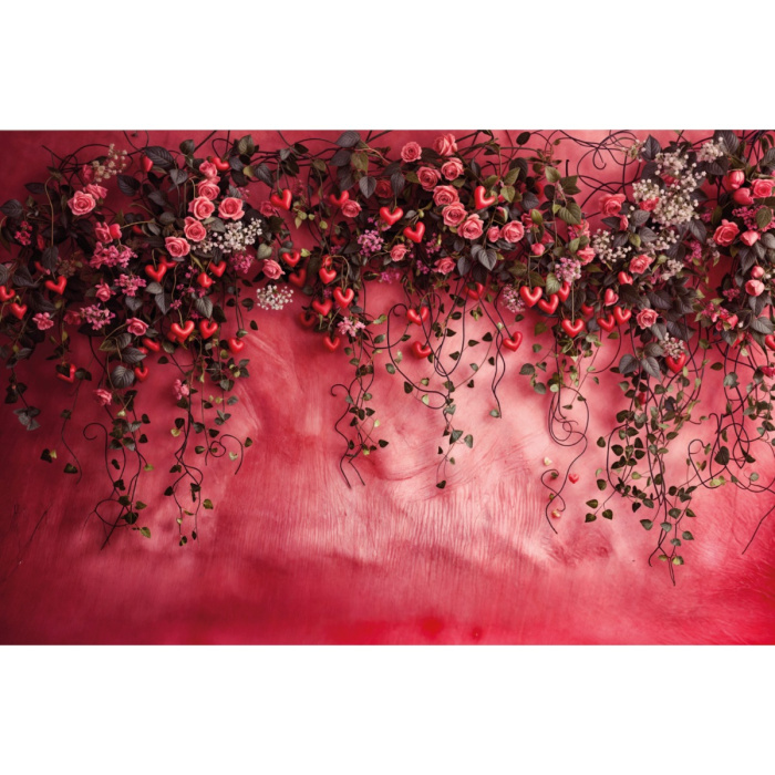 Fundo Fotográfico em Tecido Dia dos Namorados / Backdrop 6018