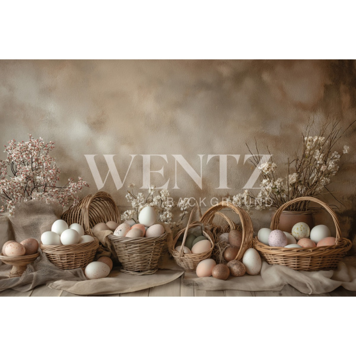 Fundo Fotográfico em Tecido Páscoa / Backdrop 5535
