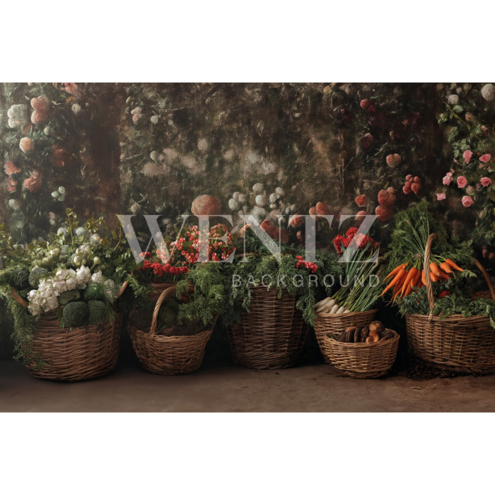 Fundo Fotográfico em Tecido Páscoa / Backdrop 5562