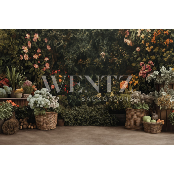 Fundo Fotográfico em Tecido Páscoa / Backdrop 5564