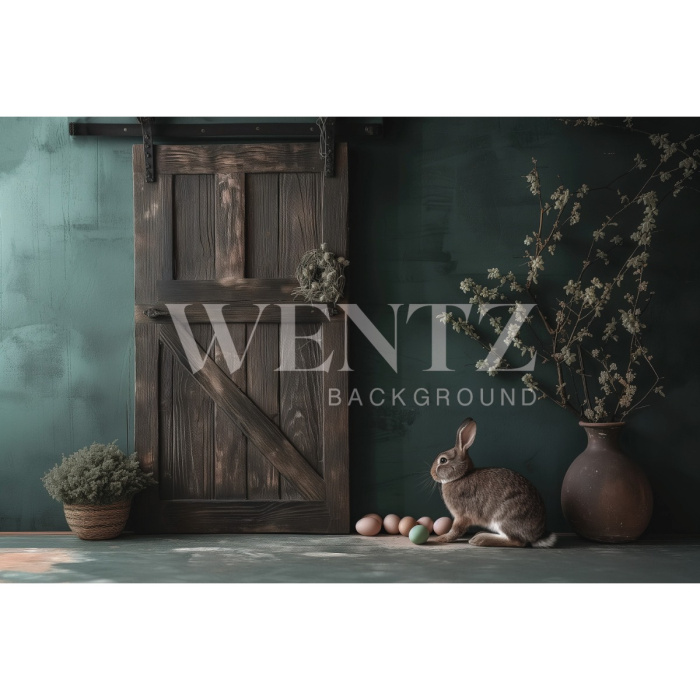 Fundo Fotográfico em Tecido Páscoa / Backdrop 5631