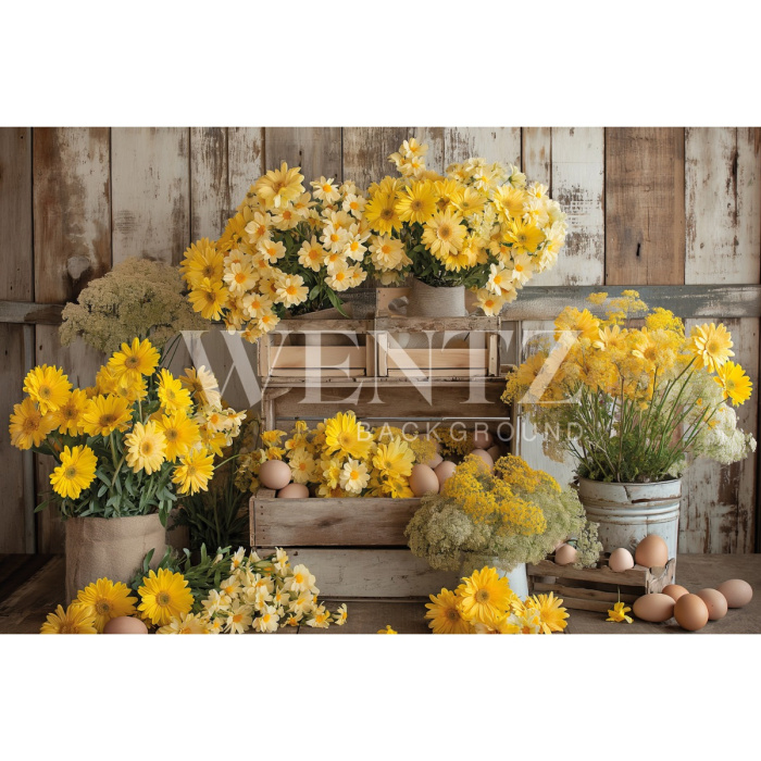 Fundo Fotográfico em Tecido Páscoa / Backdrop 5620