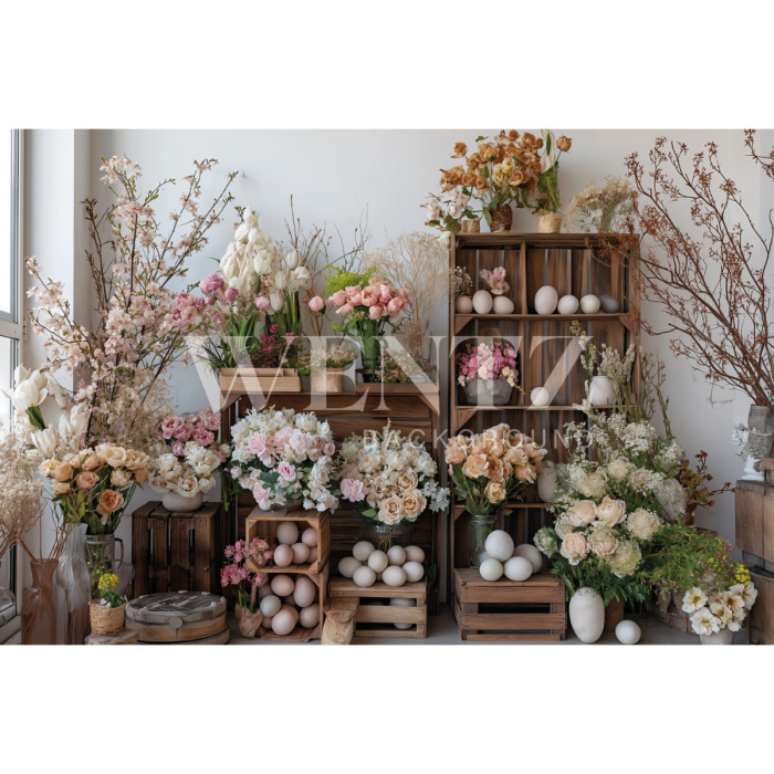 Fundo Fotográfico em Tecido Páscoa / Backdrop 5638