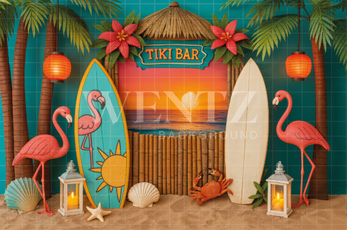 Fundo Fotográfico em Tecido Verão / Backdrop 7881