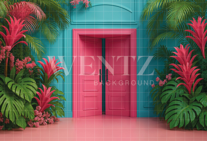 Fundo Fotográfico em Tecido Verão / Backdrop 7893