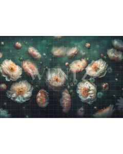 Fundo Fotográfico em Tecido Floral Fine Art / Backdrop 2721