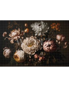 Fundo Fotográfico em Tecido Floral Fine Art / Backdrop 2722
