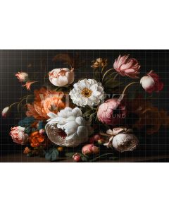 Fundo Fotográfico em Tecido Floral Fine Art / Backdrop 2723