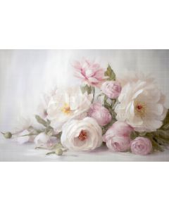 Fundo Fotográfico em Tecido Floral Fine Art / Backdrop 3137