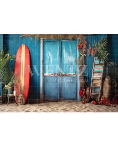 Fundo Fotográfico em Tecido Parede Surf / Backdrop 5104