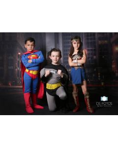Fundo Fotográfico em Tecido Super Herói / Backdrop 746