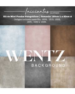 Kit Mini Fundos Fotográficos Iniciantes Wentz | WTZ204