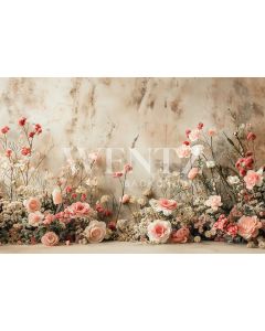 Fundo Fotográfico em Tecido Dia das Mães 2024 Floral / Backdrop 5862