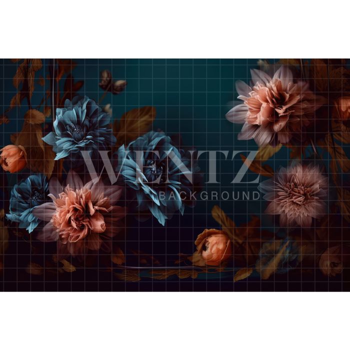 Fundo Fotográfico em Tecido Floral Fine Art / Backdrop 3131