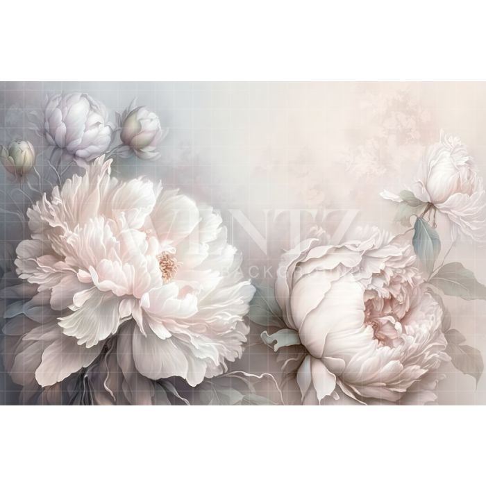 Fundo Fotográfico em Tecido Floral Fine Art / Backdrop 3132