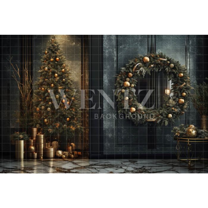 Fundo Fotográfico em Tecido Natal de Luxo / Backdrop 3841