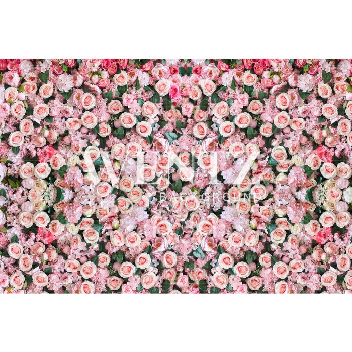 Fundo Fotográfico em Tecido Floral / Backdrop 1521