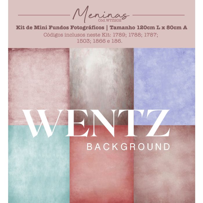 Kit Mini Fundos Fotográficos Meninas Wentz | WTZ202