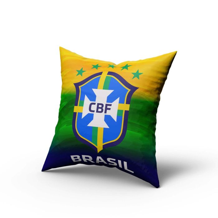 Capa de Almofada Copa do Mundo de Futebol Brasil - 45 x 45 / WA43