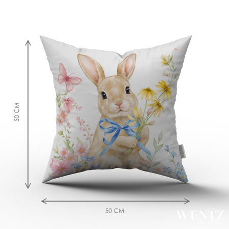 Kit 4 Capas de Almofadas Páscoa - 50 x 50 / WA95