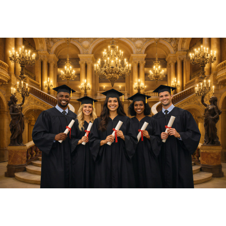 Fundo Fotográfico em Tecido Formatura / Backdrop 7833 