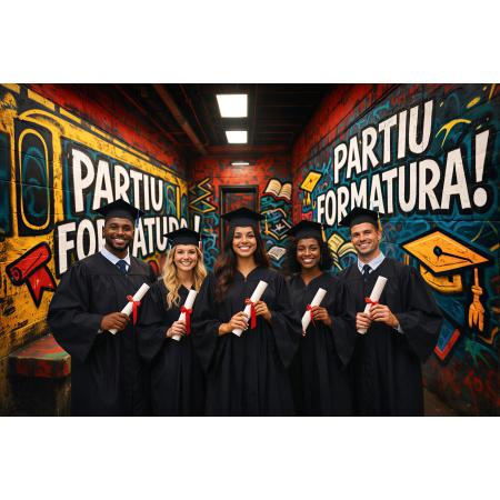 Fundo Fotográfico em Tecido Formatura / Backdrop 7933