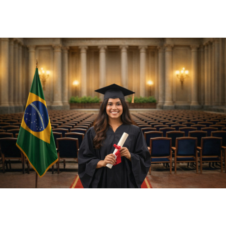 Fundo Fotográfico em Tecido Formatura / Backdrop 7934