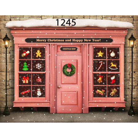 Fundo Fotográfico em Tecido Natal / Backdrop 1245