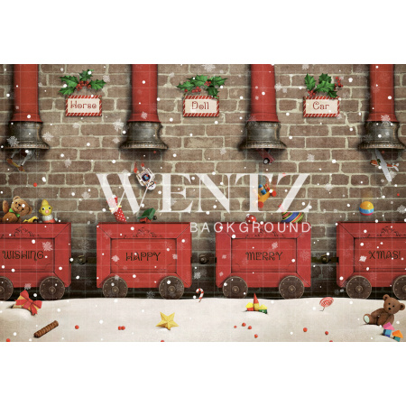 Fundo Fotográfico em Tecido Natal / Backdrop 1247