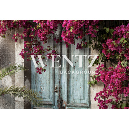 Fundo Fotográfico em Tecido Porta Florida / Backdrop 1259