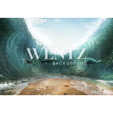 Fundo Fotográfico em Tecido Fundo do Mar / Backdrop 1550