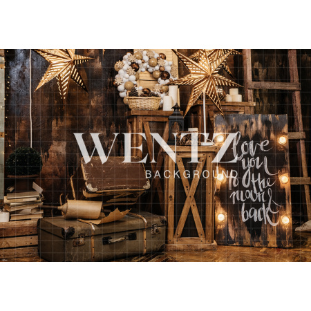 Fundo Fotográfico em Tecido Cenário Natal / Backdrop 1560