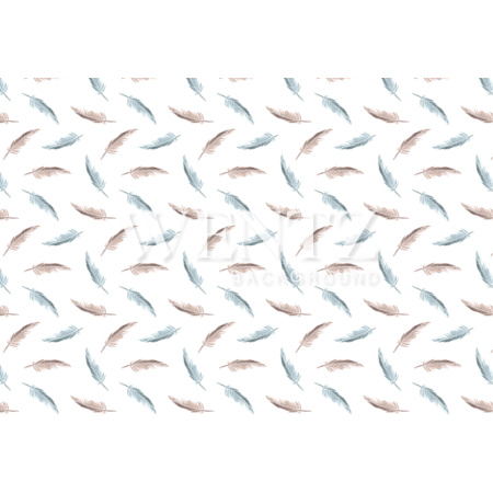 Fundo Fotográfico em Tecido Penas / Backdrop 1596