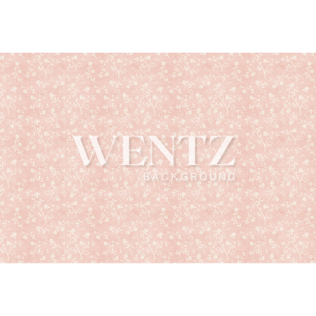 Fundo Fotográfico em Tecido Floral Rosa / Backdrop 1644