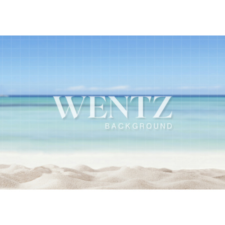 Fundo Fotográfico em Tecido Praia e Mar / Backdrop 1648