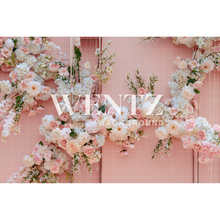 Fundo Fotográfico em Tecido Arranjo Floral / Backdrop 1738