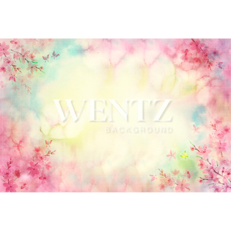 Fundo Fotográfico em Tecido Flores / Backdrop 1766