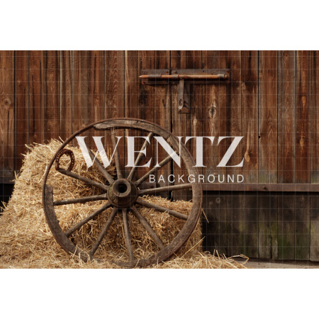 Fundo Fotográfico em Tecido Roda Carroça / Backdrop 1818