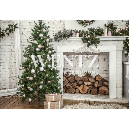 Fundo Fotográfico em Tecido Natal / Backdrop 1896