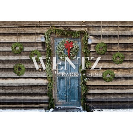 Fundo Fotográfico em Tecido Porta de Natal / Backdrop 1914