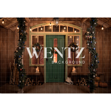 Fundo Fotográfico em Tecido Sala de Natal / Backdrop 1920