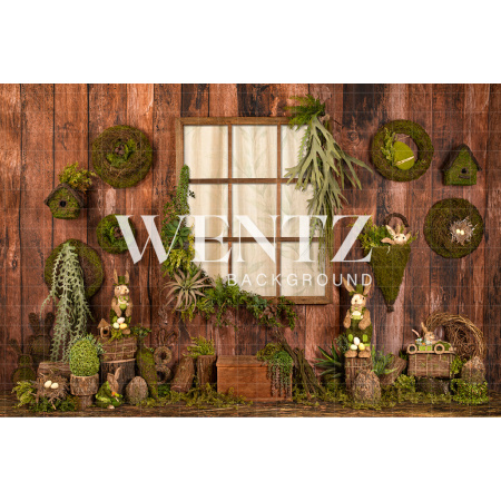 Fundo Fotográfico em Tecido Manhã de Páscoa / Backdrop 2213