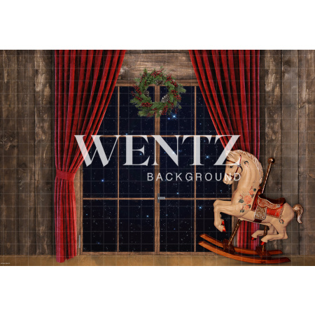 Fundo Fotográfico em Tecido Sala com Janela / Backdrop 2375